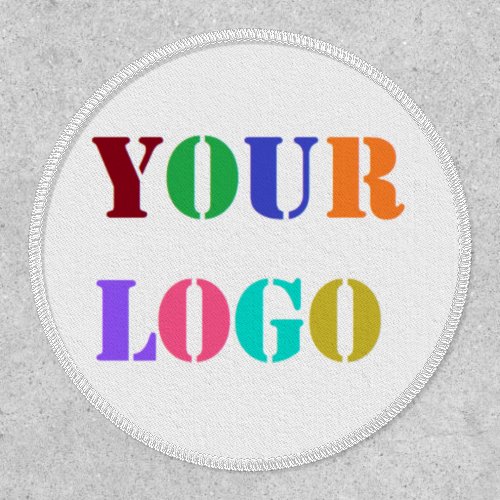 Your Logo Photo Patch Promotional Business Modern