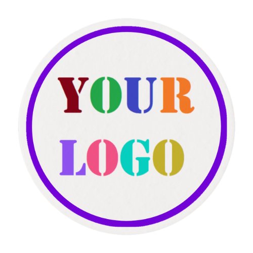 Your Logo Photo Promotional Business Office Party Edible Frosting Rounds