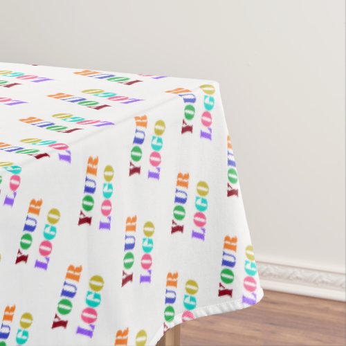 Your Logo Photo Tablecloth Promotional Business