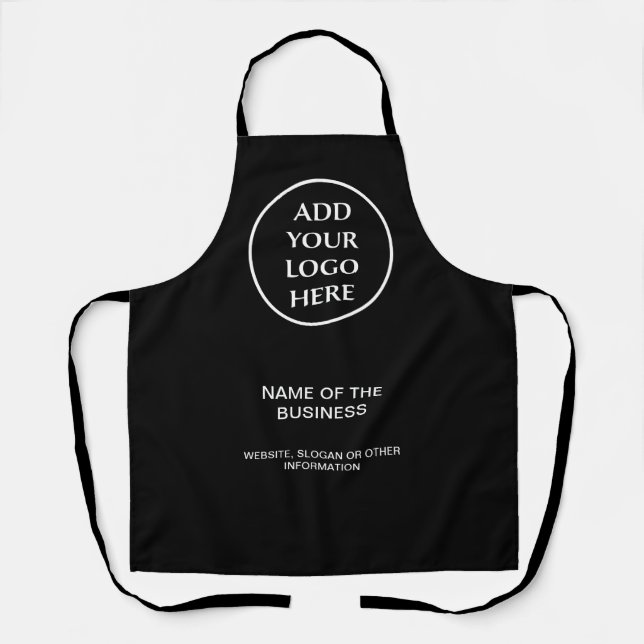 Your Logo Professional Business Company Corporate Apron (Front)