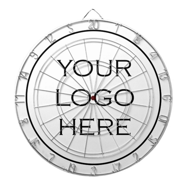 Your Logo Professional Business Dart Board (Front)