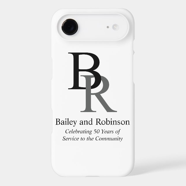 Your Logo Professional Business Promotional Case-Mate iPhone Case (Back)