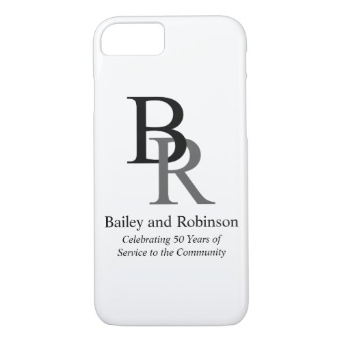 Your Logo Professional Business Promotional iPhone 87 Case