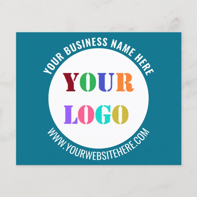 Your Logo Promotional Business Flyer Example (Front)