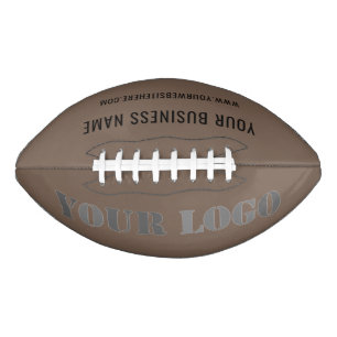 Your Logo Promotional Business Name Personalized Football