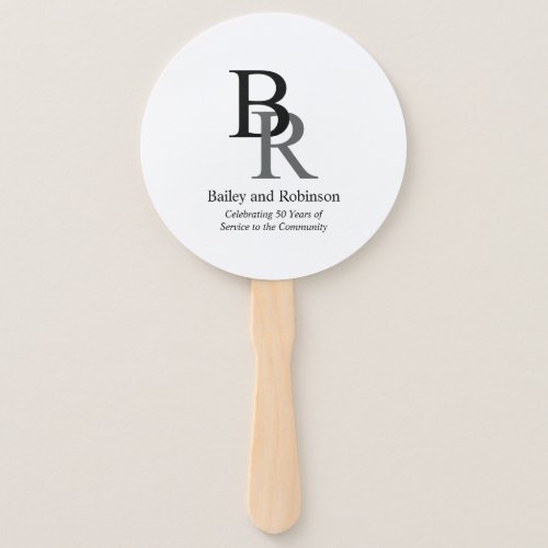 Your Logo Promotional Event Business Hand Fan