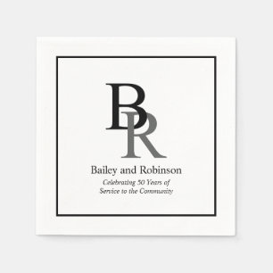 Your Logo Promotional Professional Business Napkins