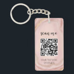 Your Logo QR Code Business Professional Marketing Keychain<br><div class="desc">Your Logo QR Code Business Professional Marketing Keychain</div>