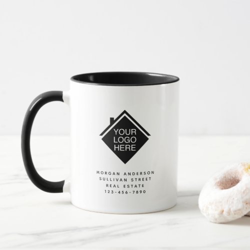 Your Logo Real Estate Modern Minimalist Mug