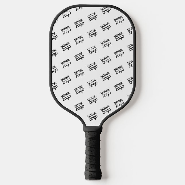 Your Logo Repeated (automatically) Pickleball Paddle (Front)