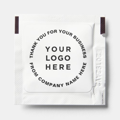 Your Logo Simple and Professional Thank you Hand Sanitizer Packet