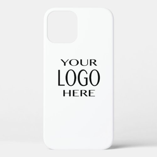 Your Logo  Simple Logo Replacement iPhone 12 Case