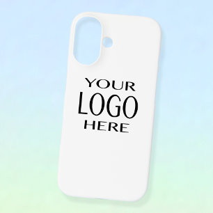 Your Logo Simple Logo Replacement iPhone 16 Case