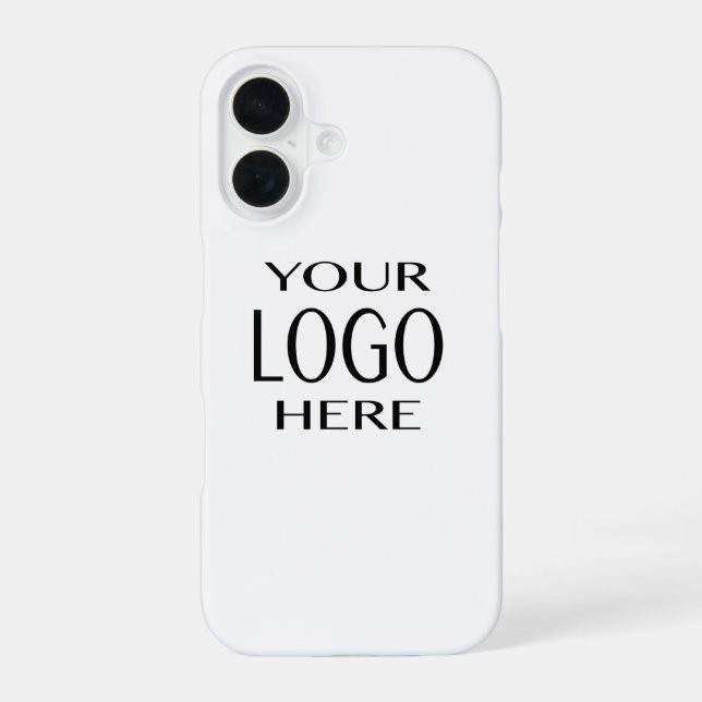 Your Logo | Simple Logo Replacement Iphone Case (Back)