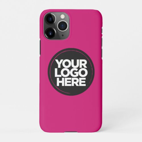 Your Logo  Simple Logo Replacement iPhone Case