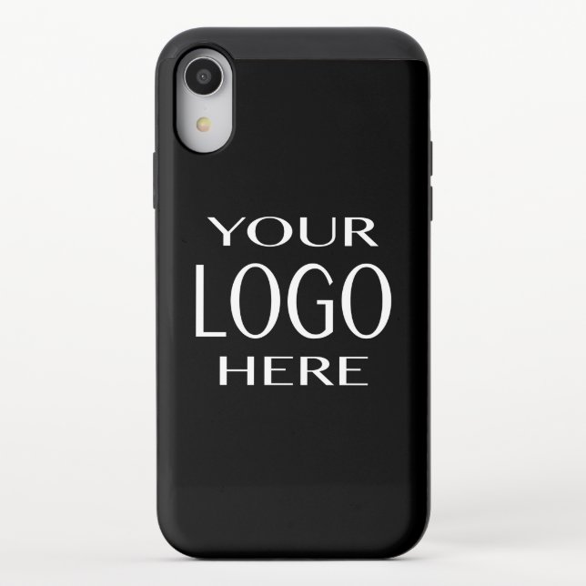 Your Logo | Simple Logo Replacement Uncommon iPhone Case (Back)