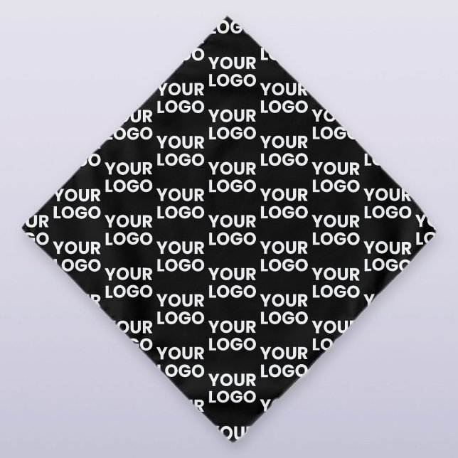 Your Logo | Simple Repeating Logo Pattern  Bandana (Creator Uploaded)
