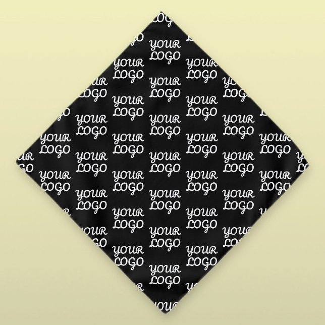 Your Logo | Simple Repeating Logo Pattern  Bandana (Creator Uploaded)