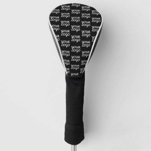 Your Logo  Simple Repeating Logo Pattern  Golf Head Cover