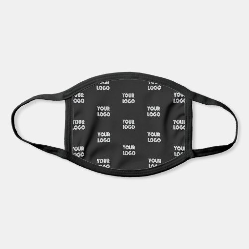 Your Logo  Simple Repeating Logo Replacement Face Mask