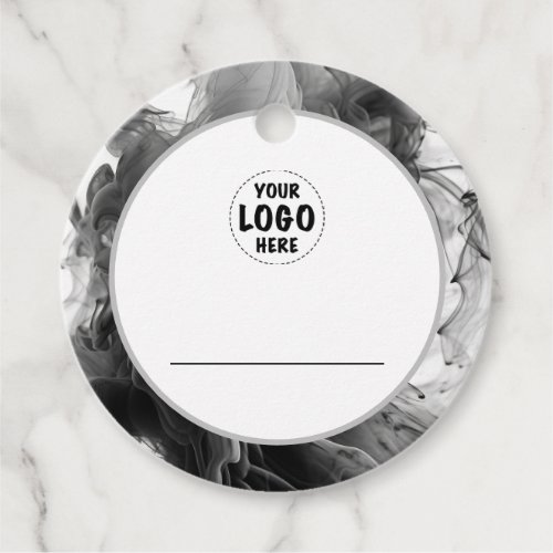 Your Logo Smokey Gothic Price Tag Label