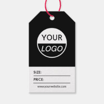Your Logo Social Media Modern Price Gift Tag