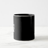 Your Logo Special Colors Black Mugs Template (Center)