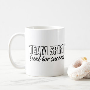 Your Logo Team Spirit Inspirational Office Staff Coffee Mug