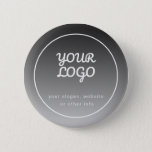 Your Logo &amp; Text | Dark Grey Gradient Button
