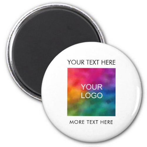 Your Logo Text Employee Staff Crew Member Name Magnet