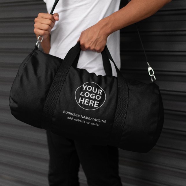 Your Logo Text Here l Branded Business Promotion  Duffle Bag (Creator Uploaded)