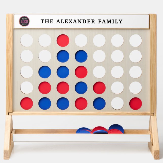 Your Logo & Text Personalized Fast Four (Front)