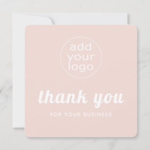 Your logo thank you for your business