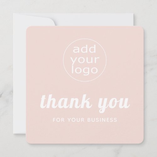 Your logo thank you for your business 