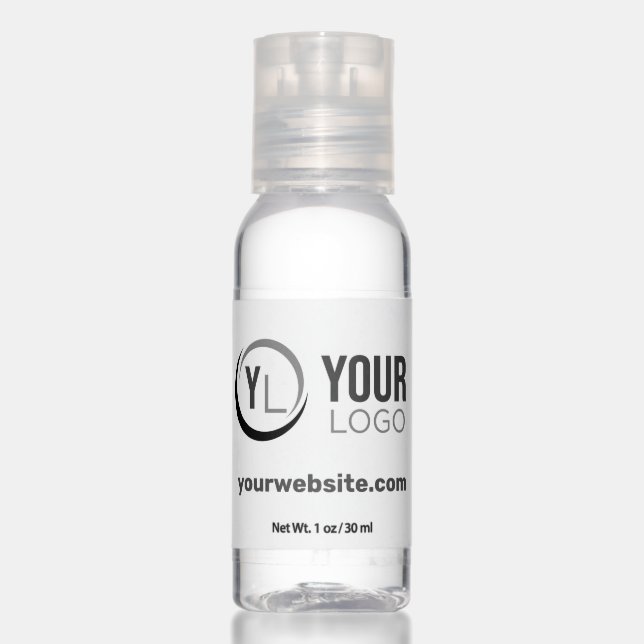 Your Logo Travel Bottle Set Hand Sanitizer (Front)