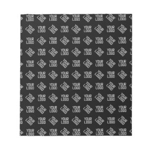 Your Logo Unique Alternating Logo or Design Notepad