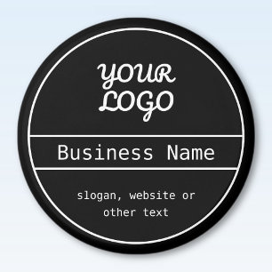 Your Logo Unique Editable Business Design Magnet