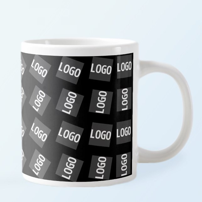 Your Logo | Unique Geometric Pattern Giant Coffee Mug (Creator Uploaded)