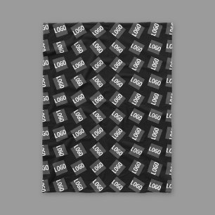 Your Logo Unique Logo, Design or Image Pattern Fleece Blanket