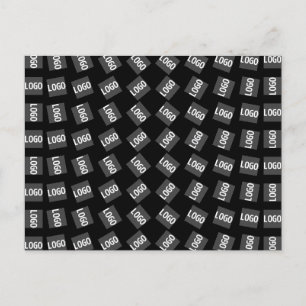 Your Logo   Unique Logo, Design or Image Pattern  Postcard