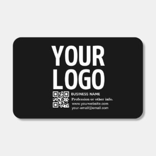 Your Logo w/Editable QR code & Text  Matchboxes