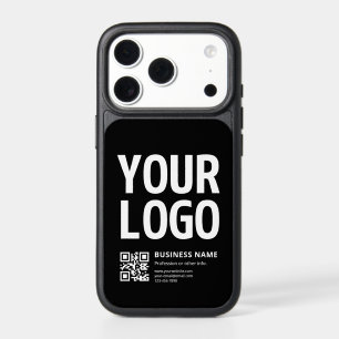 Your Logo w/Editable QR code & Text iPhone 17 Pro Case
