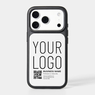 Your Logo w/Editable QR code & Text iPhone 17 Pro Case