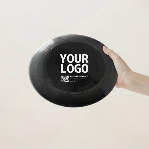 Your Logo w/Editable QR code & Text Wham-O Frisbee