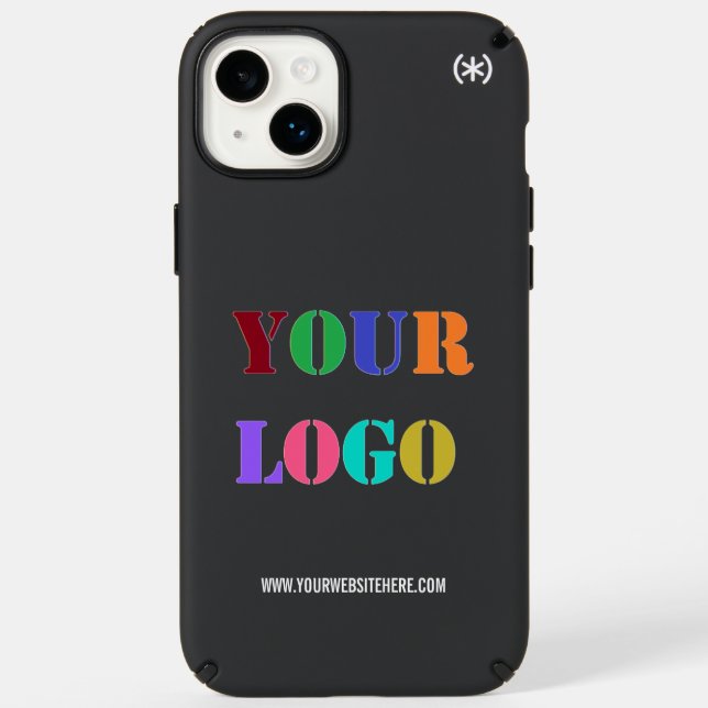 Your Logo Website and Colors Business Promotional Speck iPhone Case (Front)