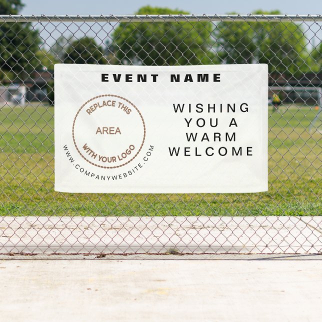 Your Logo Website Welcome Company Event Banner (Insitu)