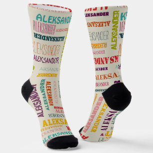 Your (Long) Name is All Over These Socks