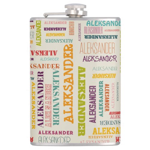 Your Long Name is All Over This Flask
