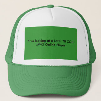 Your looking at a Level 70 COD MW2 Online Player Trucker Hat