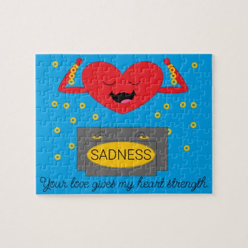 Your Love Gives My Heart Strength Jigsaw Puzzle